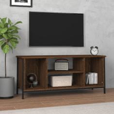 Vidaxl TV skříňka hnědý dub 102 x 35 x 45 cm kompozitní dřevo