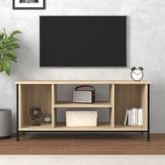 Greatstore TV skříňka dub sonoma 102 x 35 x 45 cm kompozitní dřevo