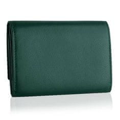 Betlewski Stylová dámská peněženka Betlewski Rfid Bpd-Ss-17 Green