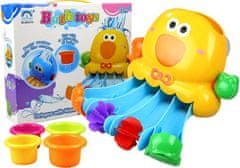 shumee Chobotnice barevné poháry hračka do vany