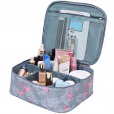 Kosmetický kufřík Toaletní taška Make Up Bag Make Up Case Cestovní taška Beauty Case s rukojetí Kosmetická taška Storage Bag pro toaletní potřeby modrá pro dámy 