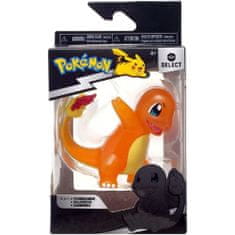 Jazwares Pokémon Select Battle Charmander Translucent 7,5 cm