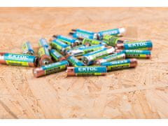 Extol Energy Baterie alkalické, 20ks, 1,5V AAA (LR03)