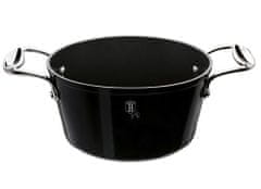 Berlingerhaus Kastrol s poklicí s mramorovým povrchem 20 cm Royal Black Collection BH-1676