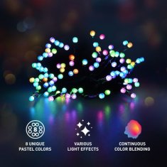 Retlux RXL 361 SMART WiFi vánoční řetěz 96 LED RGBW, multicolor 50004375