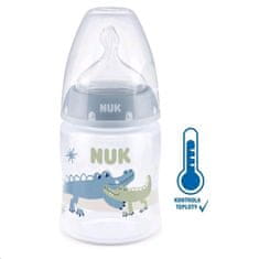 Manuka Health Kojenecká láhev NUK First Choice Temperature Control 150 ml blue