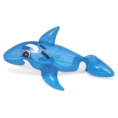Bestway Dětský nafukovací delfín do vody s úchyty modrý
