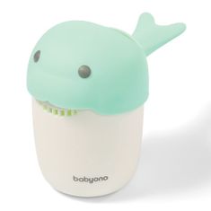 BabyOno Nádobka na mytí hlavy WHALE zelená