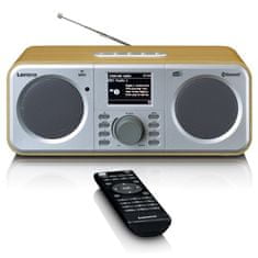 LENCO Internetové stereo rádio Lenco DIR-141WD s tunerem FM a DAB+ a přijímačem a vysílačem Bluetooth