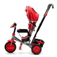 Baby Mix Dětská tříkolka s LED světly Lux Trike růžová