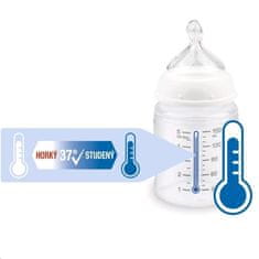 Manuka Health Kojenecká láhev NUK First Choice Temperature Control 150 ml blue