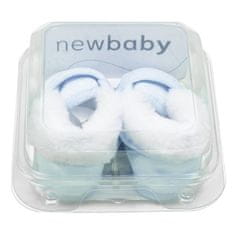 NEW BABY Kojenecké zimní capáčky modré 0-3 m, vel. 0-3 m