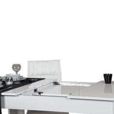 Hanah Home Jídelní stůl OBLO 80 cm bílý