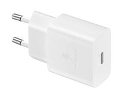 Samsung EP-T1510EWE USB-C 15W Cestovní nabíječka White (OOB Bulk)