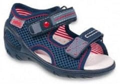 Befado chlapecké sandálky SUNNY 065P106 modré, velikost 25