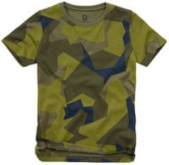 BRANDIT Dětské tričko T-Shirt Swedish camo M90 Velikost: 170/176