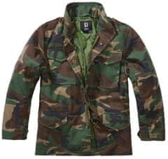 BRANDIT Dětská bunda Kids M65 Standard Jacket Woodland Velikost: 122/128