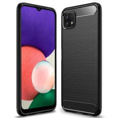 Techsuit Kryt Samsung Galaxy A22 5G, Armored Carbon černý