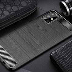 Techsuit Kryt Samsung Galaxy A51 5G, Armored Carbon černý