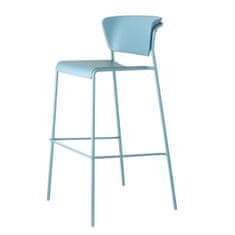 Intesi Barová židle Lisa 75cm modrá