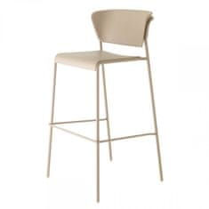 Intesi Barová židle Lisa 75cm šedá