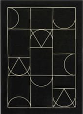 Intesi Koberec Signet Black 160x230 Art deco