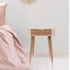 Intesi Noční stolek Padano růžový
