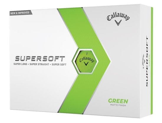 Callaway Supersoft Matte golfové míčky (12 ks)