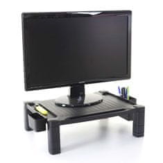 MCW Stojan na monitor E61, stojan na monitor, plastový, 13x43x33cm