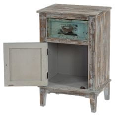 MCW Komoda Murcia Schrank Shabby-Look, Vintage, 75x48x36cm