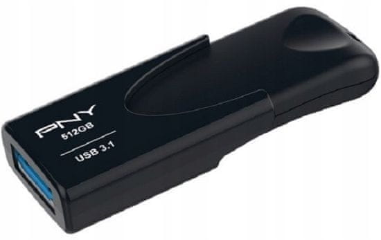 PNY Pendrive Attache USB 3.1 černý 512GB