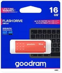 GoodRam Pendrive UME3 USB 3.0 oranžový 16GB