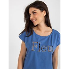 FANCY Dámské tričko s nápisem BOGUMILA tmavě modré FA-TS-8515.46_398542 Univerzální