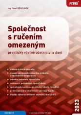 Běhounek Pavel: Společnost s ručením omezeným – prakticky včetně účetnictví a daní 2023