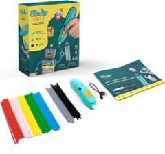 3Doodler 3D Pero Start+ a 72 náplní + 12 šablon - použité