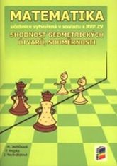 Matematika - Shodnost geometrických útvarů, souměrnosti (učebnice)