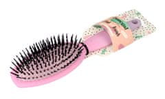 Donegal Oválný kartáč na vlasy Pink Lychee Brush