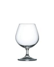 Crystalex Bohemia Crystal Sklenice na brandy a koňak Lara 400ml (set po 6ks)