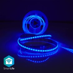 Nedis SmartLife chytrý barevný COB LED pásek 2 m, 10W 860lm, barevná + teplá-studená bílá (WIFILSC20CRGB)