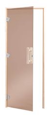 Sentiotec Dveře do sauny DS80 Bronze 740x1960mm