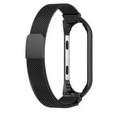 MobilPouzdra.cz Milánský tah magnetické zapínání Mi Band 3/4 - Černá -