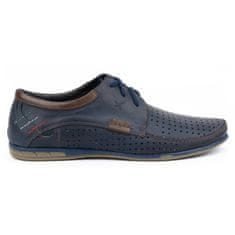 Pánská prolamovaná obuv 563 navy blue velikost 49