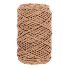 Kraftika Provázek na macrame pletení, 100% polyester, průměr 3 mm