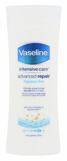 Vaseline 400ml intensive care advanced repair, tělové mléko