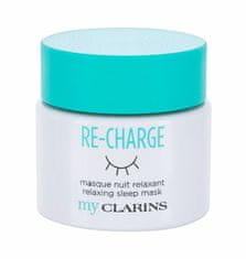 Clarins 50ml re-charge relaxing sleep mask, pleťová maska