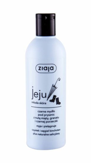 Kraftika 300ml ziaja jeju black shower soap, sprchový gel