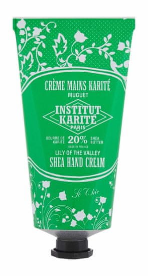 Kraftika 75ml institut karite shea hand cream lily of the valley