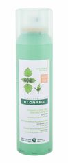 Klorane 150ml nettle dark hair, suchý šampon