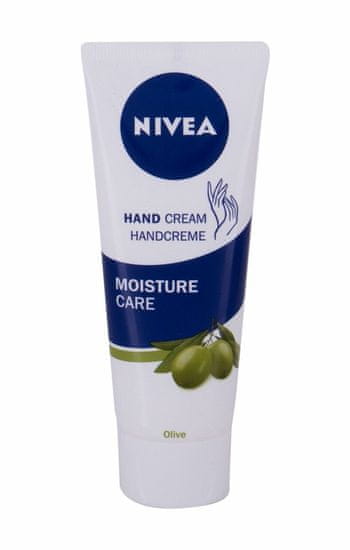 Nivea 75ml hand care moisture olive, krém na ruce