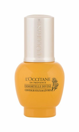 Kraftika 15ml loccitane immortelle divine eye & lip contour, oční gel